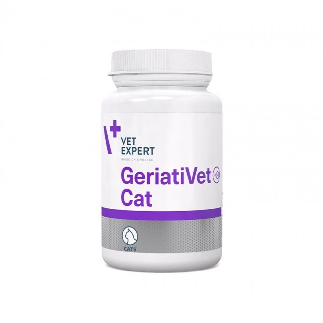 VET EXPERT GeriatiVet Cat - supporting preparation for older cats - 60 caps.