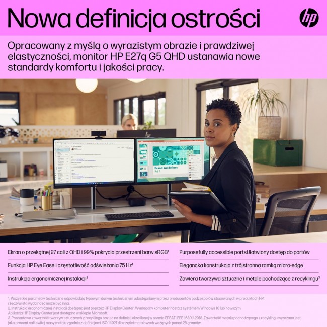 HP E27q G5 computer monitor 68.6 cm (27