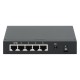 Gigabit 5xPoE Passthrough Switch powered by PoE or AC, 68W Gigabit 5xPoE Passthrough Switch powered by PoE or AC, 68W