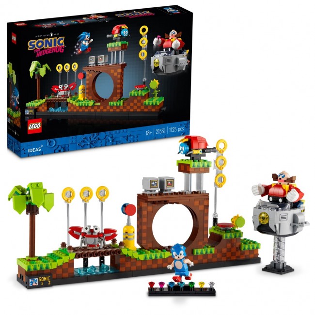 LEGO IDEAS 21331 SONIC THE HEDGEHOG - GREEN HILL ZONE LEGO IDEAS 21331 SONIC THE HEDGEHOG - GREEN HILL ZONE