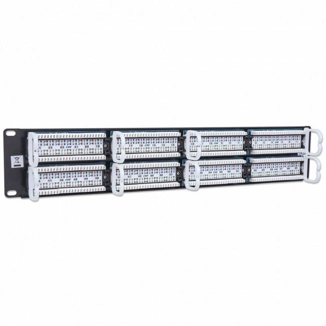 Intellinet Patch Panel, Cat5e, UTP, 48-Port, 2U, Black Intellinet Patch Panel, Cat5e, UTP, 48-Port, 2U, Black
