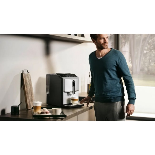 Siemens TF303E01 EQ300 espresso machine (silver 1300W)