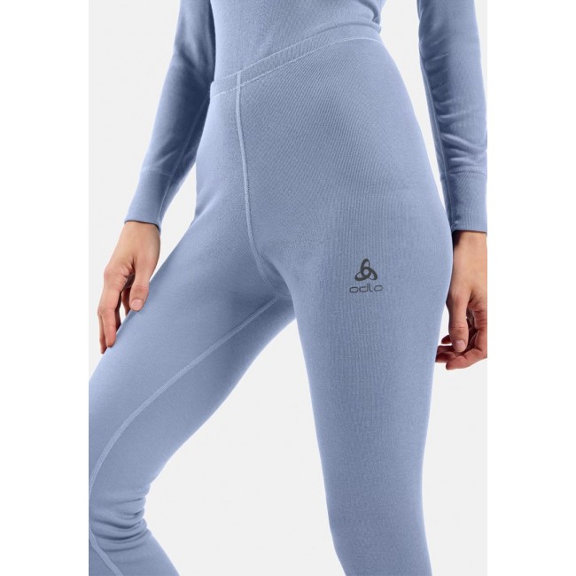 ODLO BL BOTTOM long ACTIVE WARM trousers, size M, Blue Grey ODLO BL BOTTOM long ACTIVE WARM trousers, size M, Blue Grey