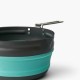 Sea To Summit Frontier Pot 2.2 L Green, Grey Sea To Summit Frontier Pot 2.2 L Green, Grey