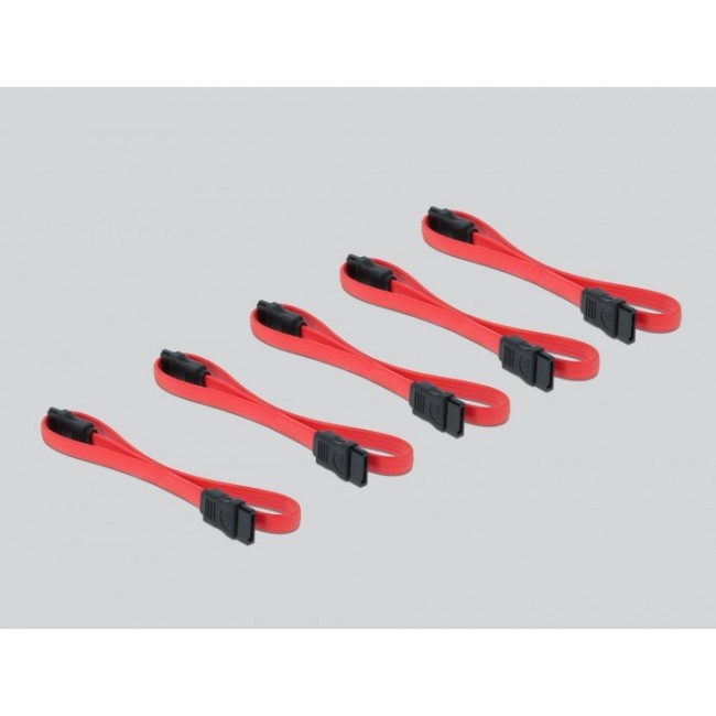 DeLOCK 5 port SATA PCI Express x4 Card - Low Profile Form Factor