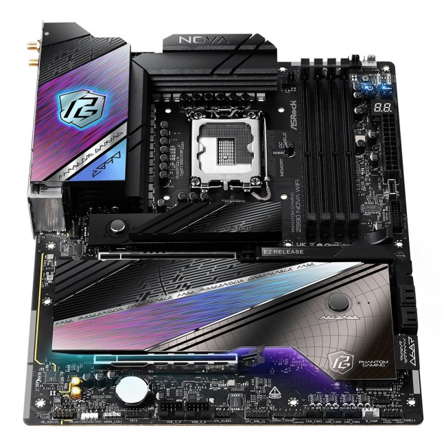 Asrock Phantom Gaming Z890 Nova WiFi Intel Z890 LGA 1851 (Socket V1) ATX Asrock Phantom Gaming Z890 Nova WiFi Intel Z890 LGA 1851 (Socket V1) ATX