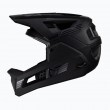 LEATT MTB Enduro 4.0 V23 bicycle helmet with removable chin bar, size L, black