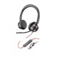 HP Poly Blackwire 8225 Stereo USB-C Headset +USB-C/A Adapter HP Poly Blackwire 8225 Stereo USB-C Headset +USB-C/A Adapter