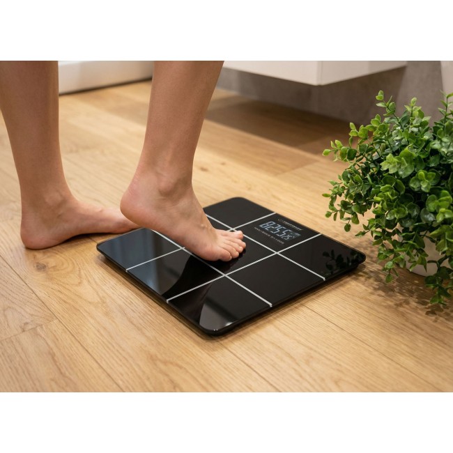 Esperanza EBS004 personal scale Rectangle Black Electronic personal scale