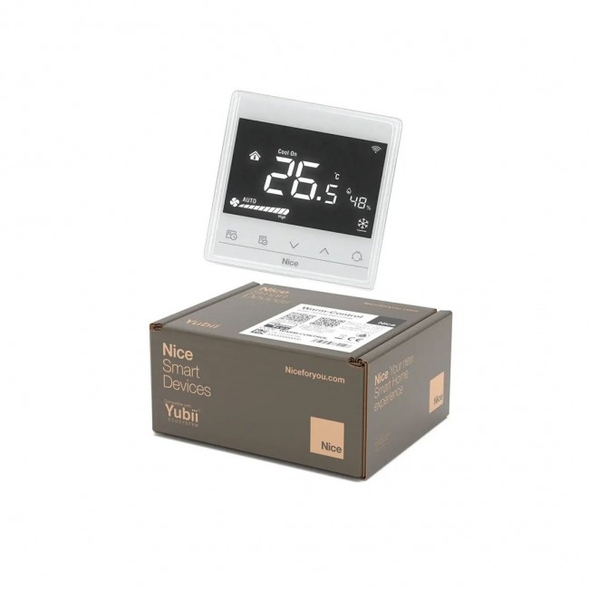 Nice Warm-Control White underfloor heating thermostat