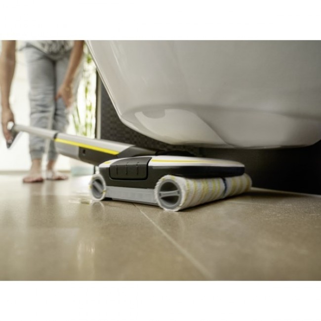 K rcher FC 7 CORDLESS Electric broom Battery Wet Bagless Black, White, Yellow 2.85 Ah