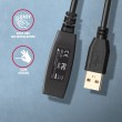 Axagon ADR-220 USB 2.0 A-M - A-F active extension/repeater cable 20m