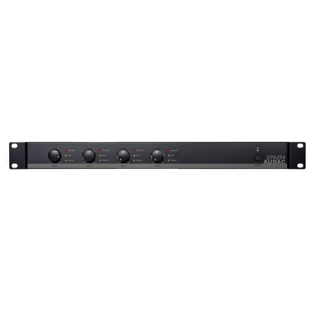 AUDAC EPA254 audio amplifier 4.0 channels Black AUDAC EPA254 audio amplifier 4.0 channels Black