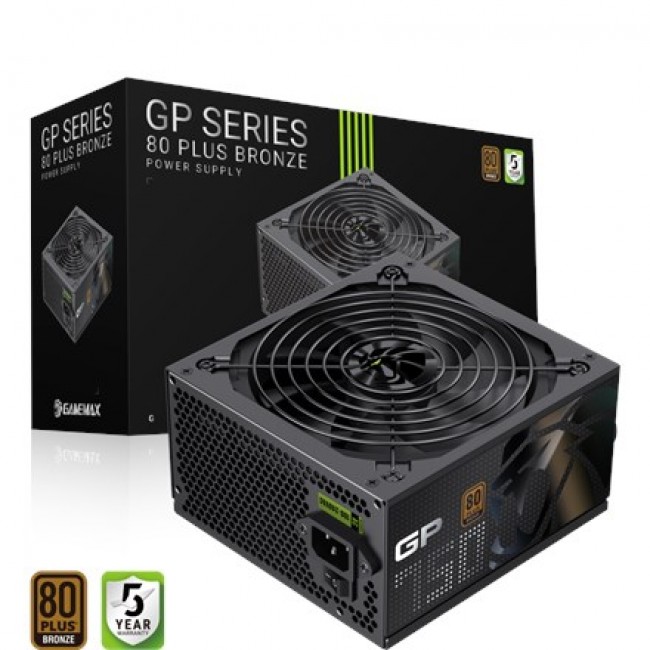 Gamemax PSU | GP 750B | 750 W | Bronze | Non-Modular
