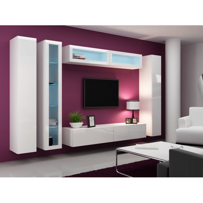 Cama Glass-case VIGO '180' 180/40/30 white/white gloss Cama Glass-case VIGO '180' 180/40/30 white/white gloss