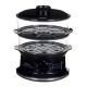 Tefal VC140135 steam cooker 2 basket(s) Black Freestanding 900 W Tefal VC140135 steam cooker 2 basket(s) Black Freestanding 900 W