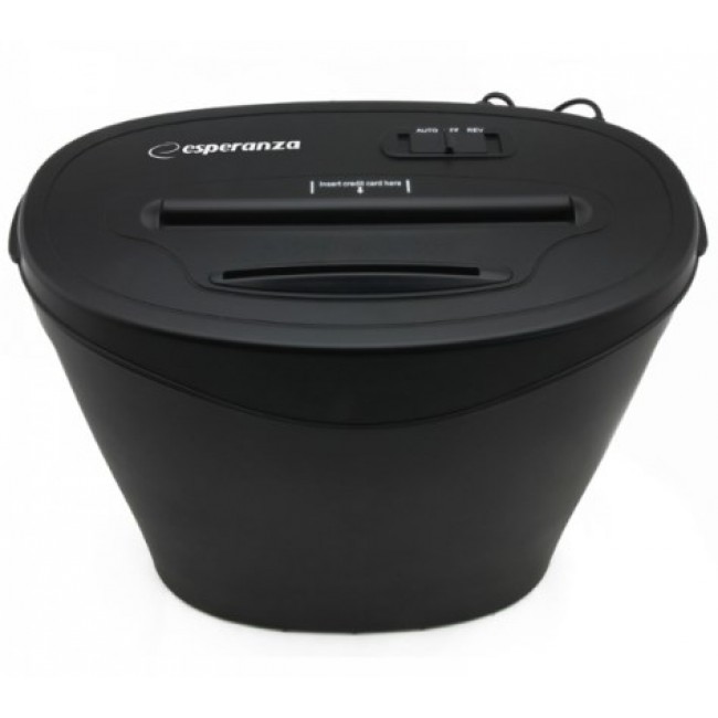 Esperanza EN103 paper shredder 22 cm Black Esperanza EN103 paper shredder 22 cm Black