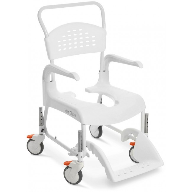 ETAC Clean Wheelchair with toilet function White ETAC Clean Wheelchair with toilet function White