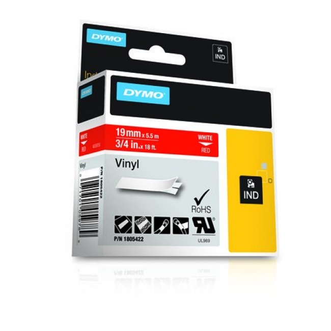 DYMO IND Vinyl Labels DYMO IND Vinyl Labels