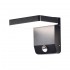 Projector V-TAC 17W Fa ade Luminaire Motion Sensor Black IP65 VT-11020-150-B 4000K 2580lm