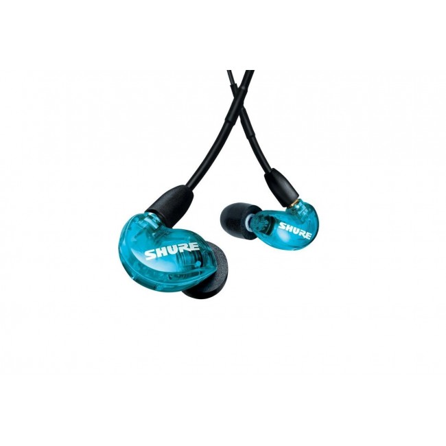 Shure AONIC 215 - in-ear headphones with single transducer and 3.5mm cable (blue) Shure AONIC 215 - in-ear headphones with single transducer and 3.5mm cable (blue)