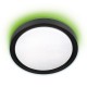 Modern LED dimmable ceiling plafond Activejet PANAMA RGB wireless control by remote control