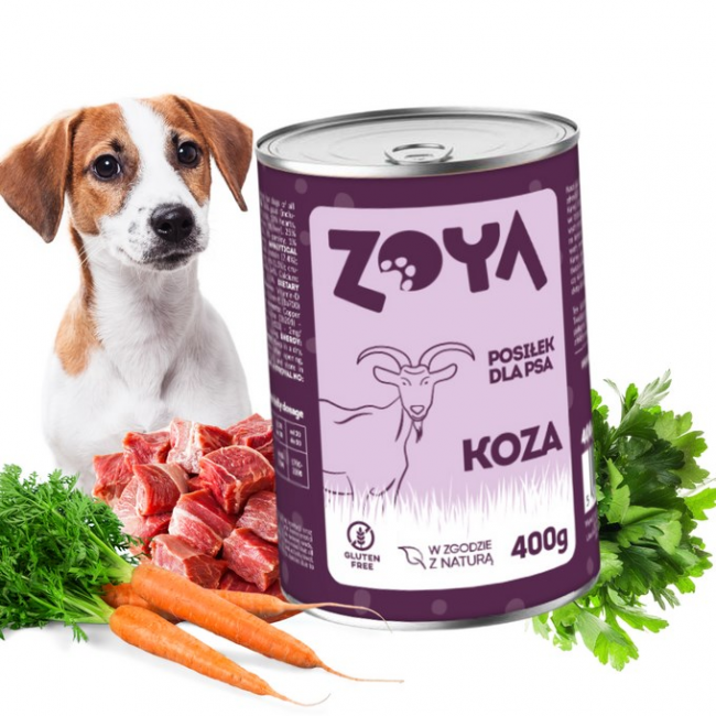 ZOYA Goat - wet dog food - 400g