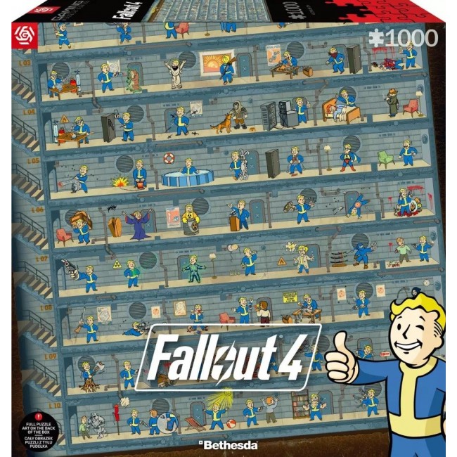 Puzzle Good Loot Gaming - Fallout 4: Perk Poster 1000 pc(s)