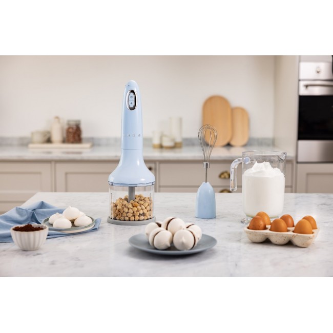 Smeg HBF03PBEU blender Immersion blender 700 W Blue