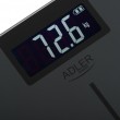 Bathroom scale ADLER AD 8194s STRIPES rechargeable USB-C Black