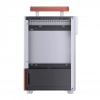 Jonsbo T6 PC Case, Mini-Tower, Mini-ITX, Glass, Wo