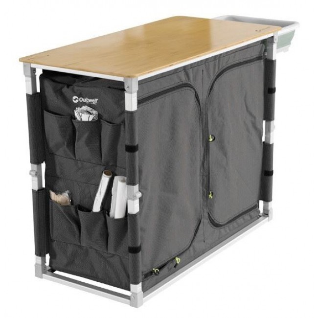 Outwell Padres XL Storage Unit Grey 4 shelves Foldable Outwell Padres XL Storage Unit Grey 4 shelves Foldable