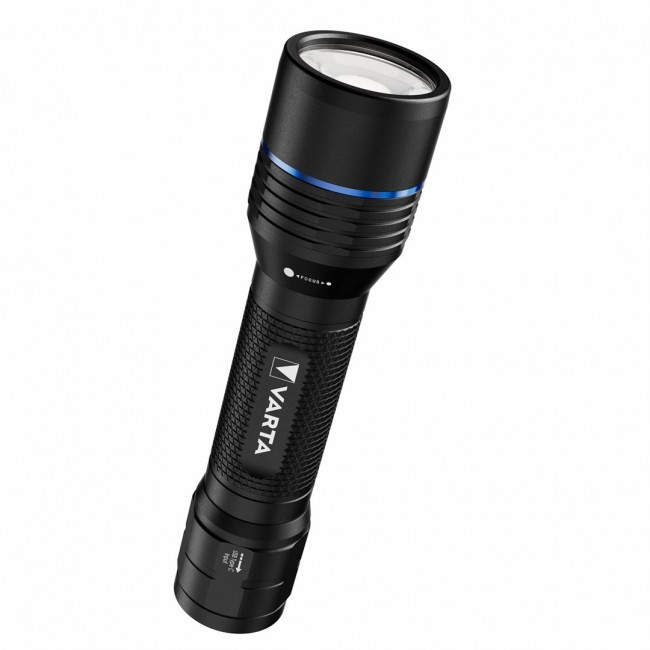 Varta Night Cutter Pro F30R Black Hand flashlight LED