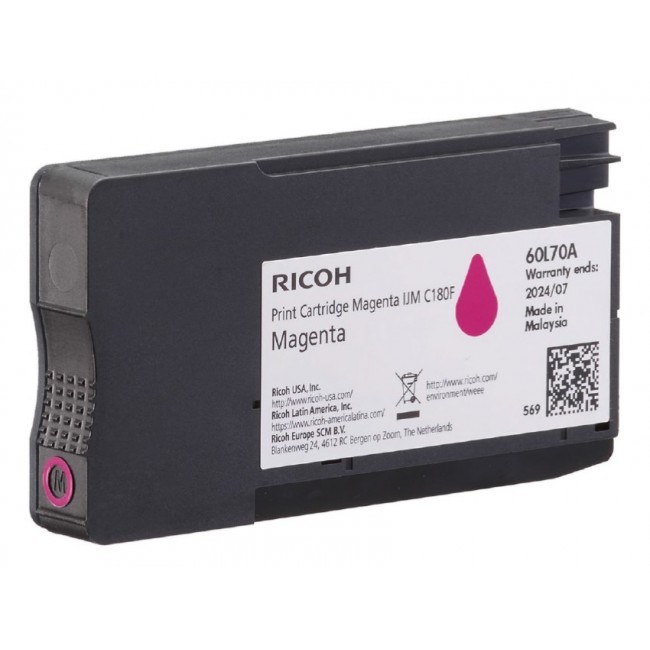 Ricoh 408519 toner cartridge 1 pc(s) Original Magenta
