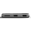 USB-C PD Hub & MicroSD Reader Gray USB-C PD Hub & MicroSD Reader Gray