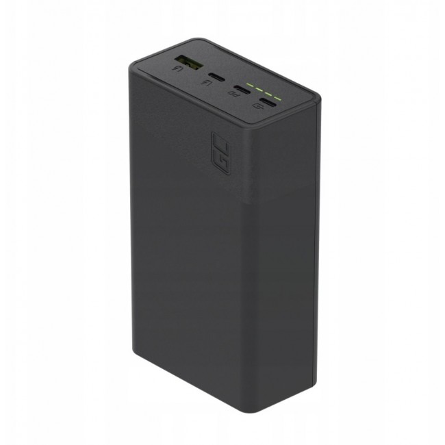 Greencell PowerPlay 30 Powerbank 30,000mAh 22.5W (3x USB-C, 1x USB-A) black