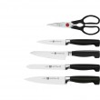 Set of 4 knives in a block Zwilling Four Star - Black