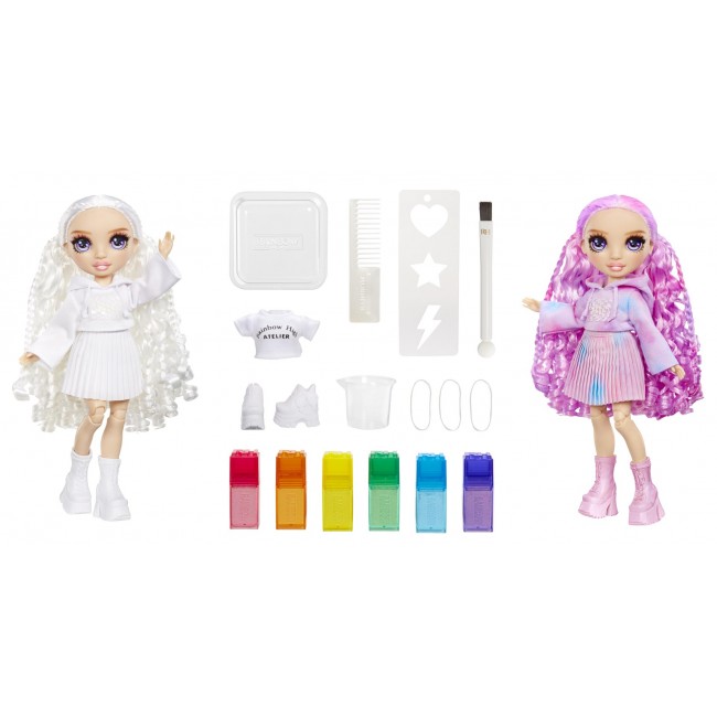 Rainbow High Watercolor & Create Fashion Doll, Purple Eyes Rainbow High Watercolor & Create Fashion Doll, Purple Eyes