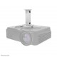 Neomounts BEAMER-C80WHITE Beamer ceiling mount - h 13-20 cm - full motion Neomounts BEAMER-C80WHITE Beamer ceiling mount - h 13-20 cm - full motion
