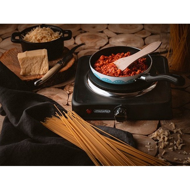 Mesko Home MS 6508 hob Black Countertop Sealed plate 1 zone(s) Mesko Home MS 6508 hob Black Countertop Sealed plate 1 zone(s)
