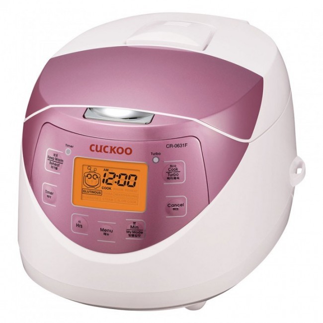 Cuckoo CR-0631F rice cooker 1.08 L 580 W Pink Cuckoo CR-0631F rice cooker 1.08 L 580 W Pink