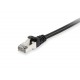 Equip Cat.6A S/FTP Patch Cable, 20m, Black Equip Cat.6A S/FTP Patch Cable, 20m, Black