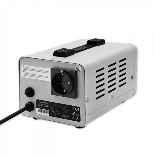 Qoltec 50722 Automatic Voltage Stabilizer AVR 500VA