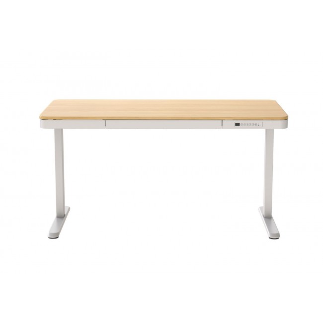 Activejet desk with electric height adjustment 140x70 ET119W-C white/oak