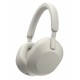 Sony WH-1000XM5 Headset Wired & Wireless Head-band Calls/Music Bluetooth Silver, White