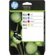HP 953 - 4 pakker - sort, gul, cyan, m HP 953 - 4 pakker - sort, gul, cyan, m