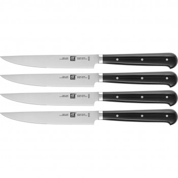 Set of 4 serrated Zwilling steak knives - 12 cm