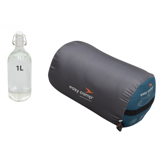 Easy Camp Raven I Mummy 5 C Adult Mummy sleeping bag Microfibre, Polyester Blue