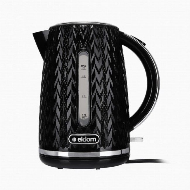 NELO kettle, capacity 1.7 l, power 2000 W, black