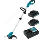 Makita UR100DWAE string trimmer with battery and charger Makita UR100DWAE string trimmer with battery and charger